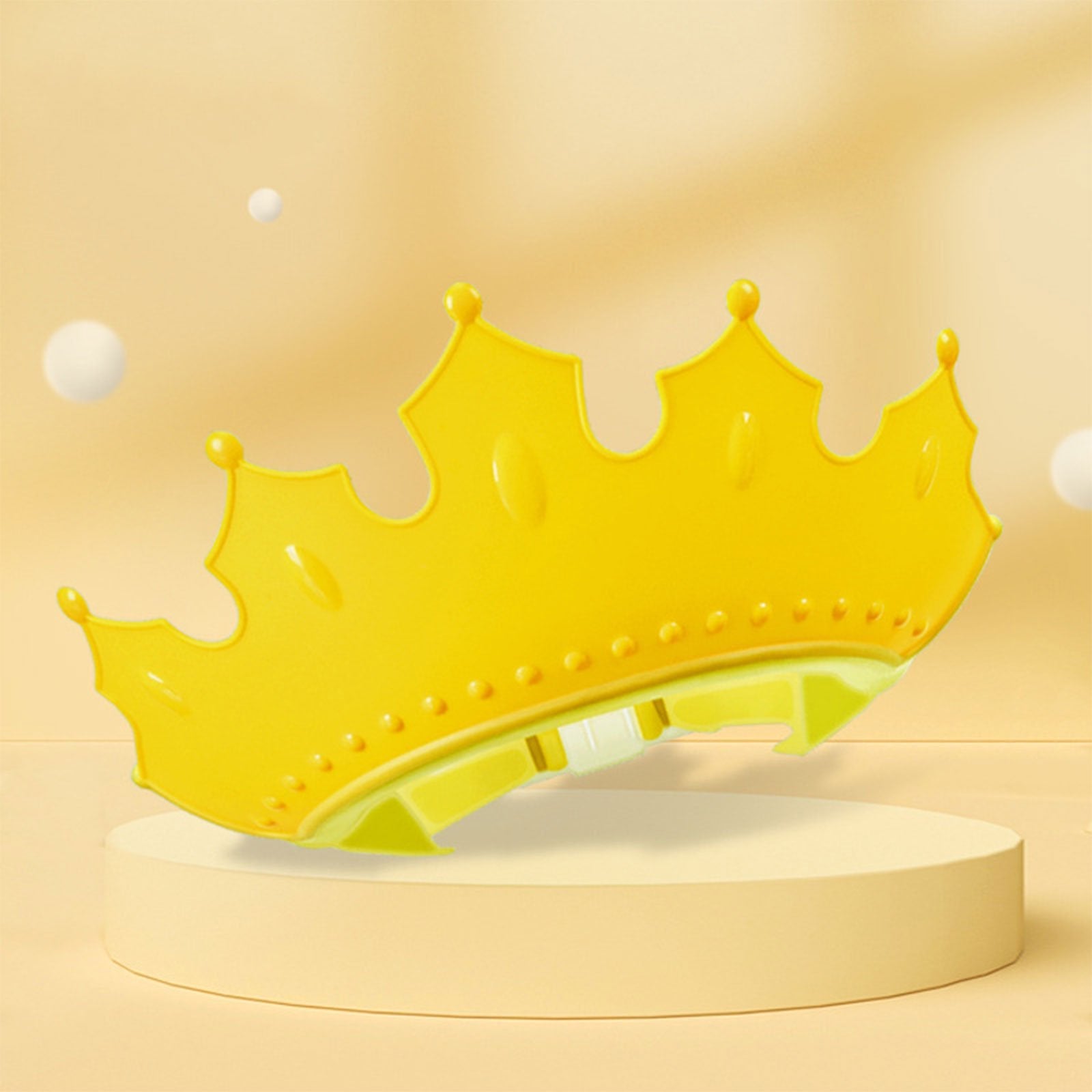 6440 Crown Baby Shower Cap Adjustable Crown Baby Child Protection, Eye Protection, Ear Protection, Adjustable Swim Cap, Waterproof and Adjustable for Kids and Babies DeoDap 6440 Crown Baby Shower Cap Adjustable Crown Baby Child Protection, Eye Protection, Ear Protection, Adjustable Swim Cap, Waterproof and Adjustable for Kids and Babies DeoDap